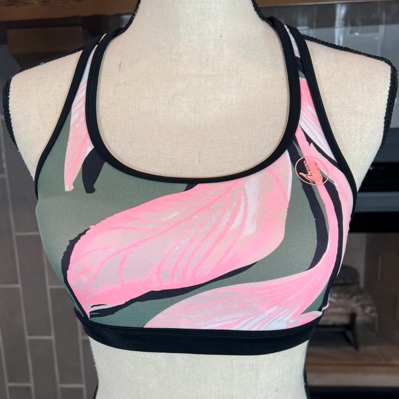 Body Glove Surface Simplicity Bikini Top Tropical Swinsuit Small - Picture 1 of 4